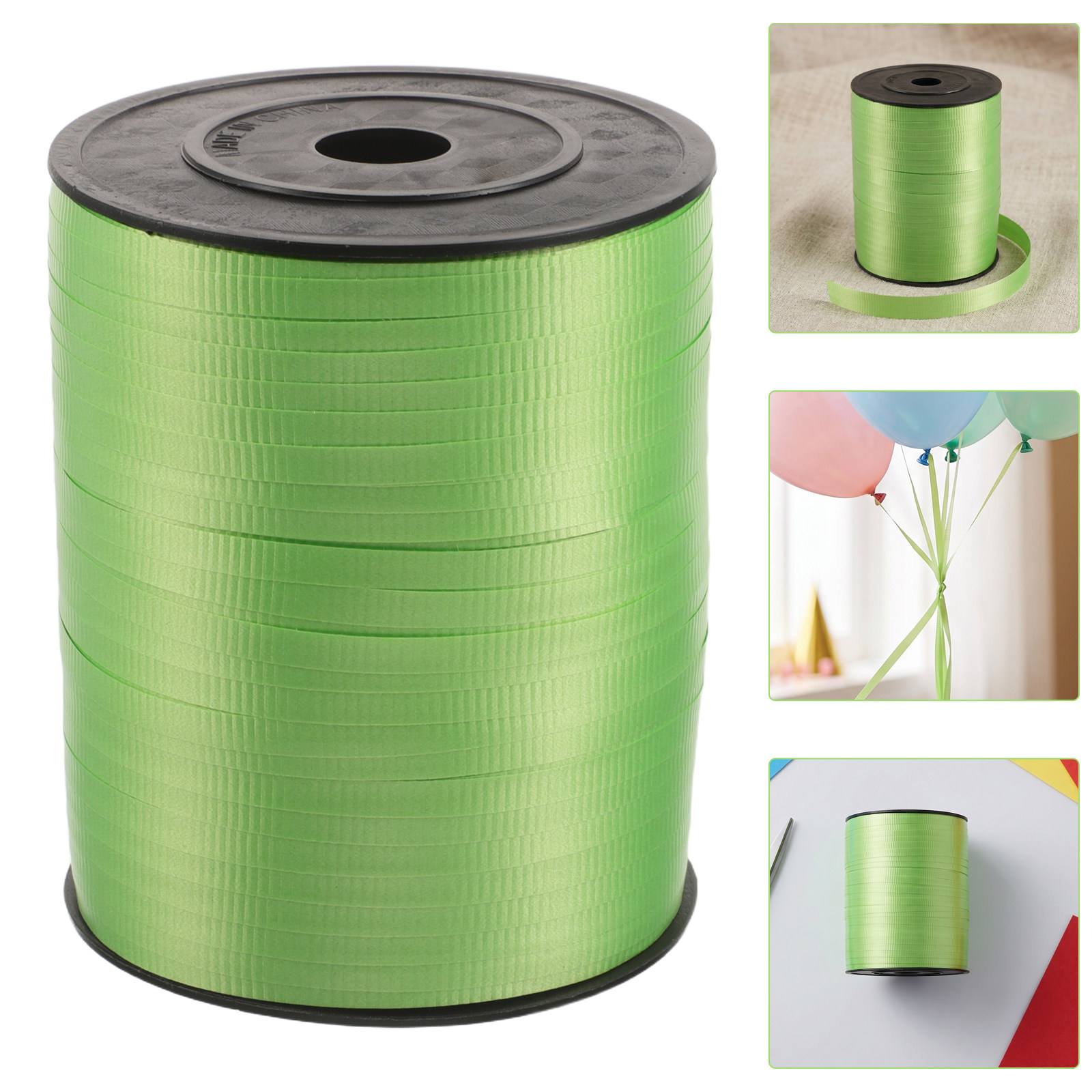 Florist Supply Ribbon - 500 Yards Groen Krulband Gekruld Design