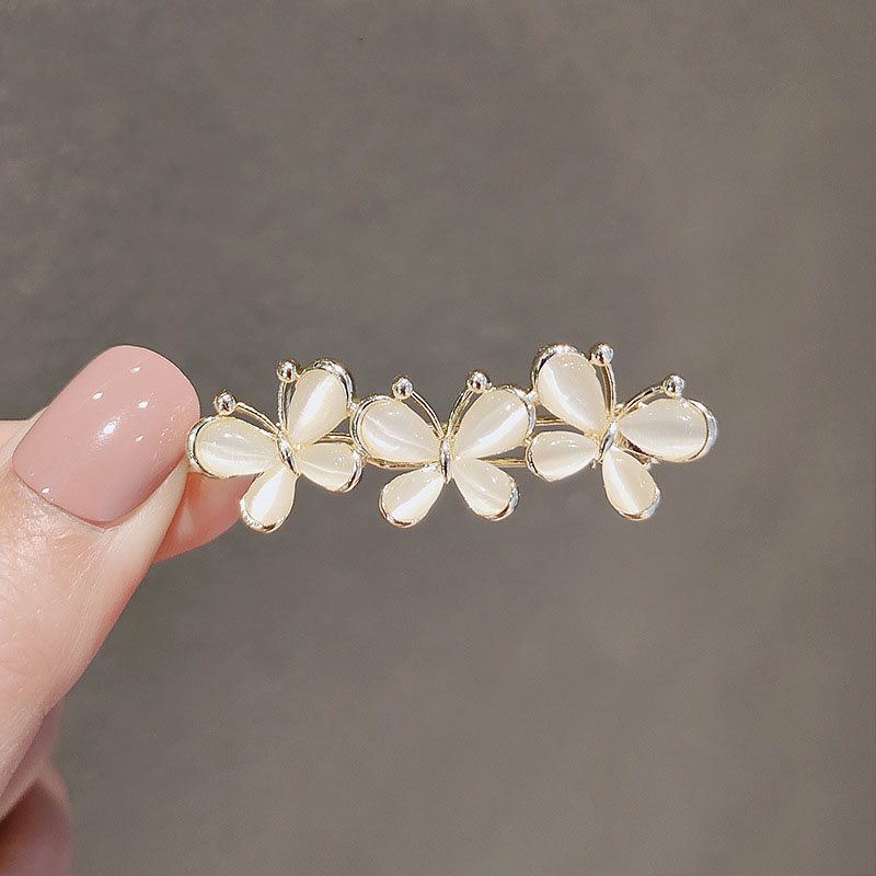 Flower Frog Pin - Parel Haarspelden Kikker Gesp Haarspeldjes Kristal