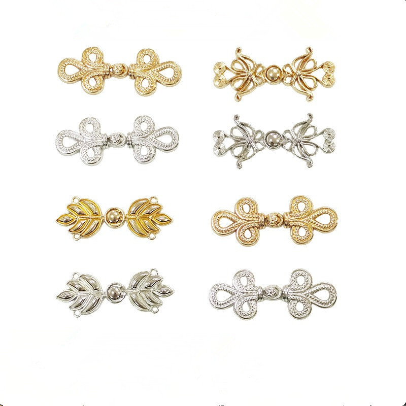 Flower Frog Pin - 10 stuks Chinese Kikker Sluitingen met