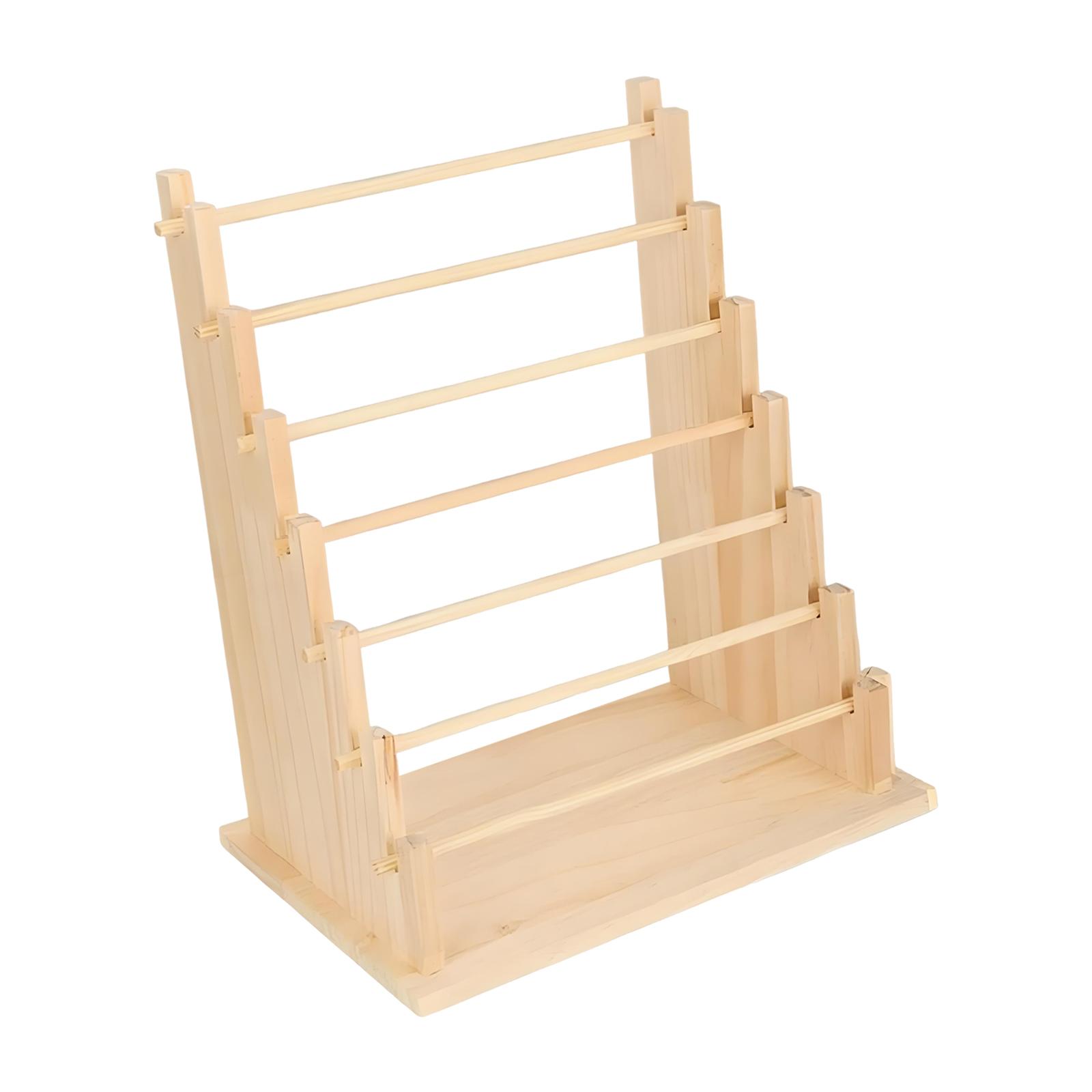 Florist Supply Ribbon - Houten lintendoos organizer rek grote capaciteit