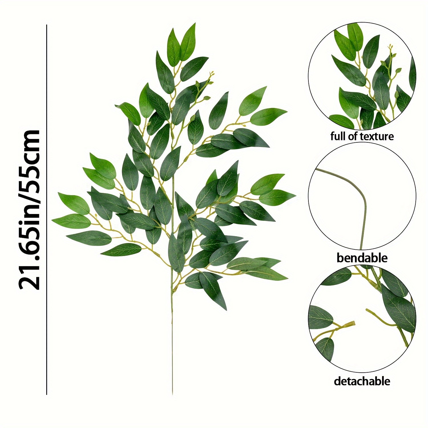 Kunstmatige Italiaanse Ruscus- - Ruscus Stem Faux recensie en prijs