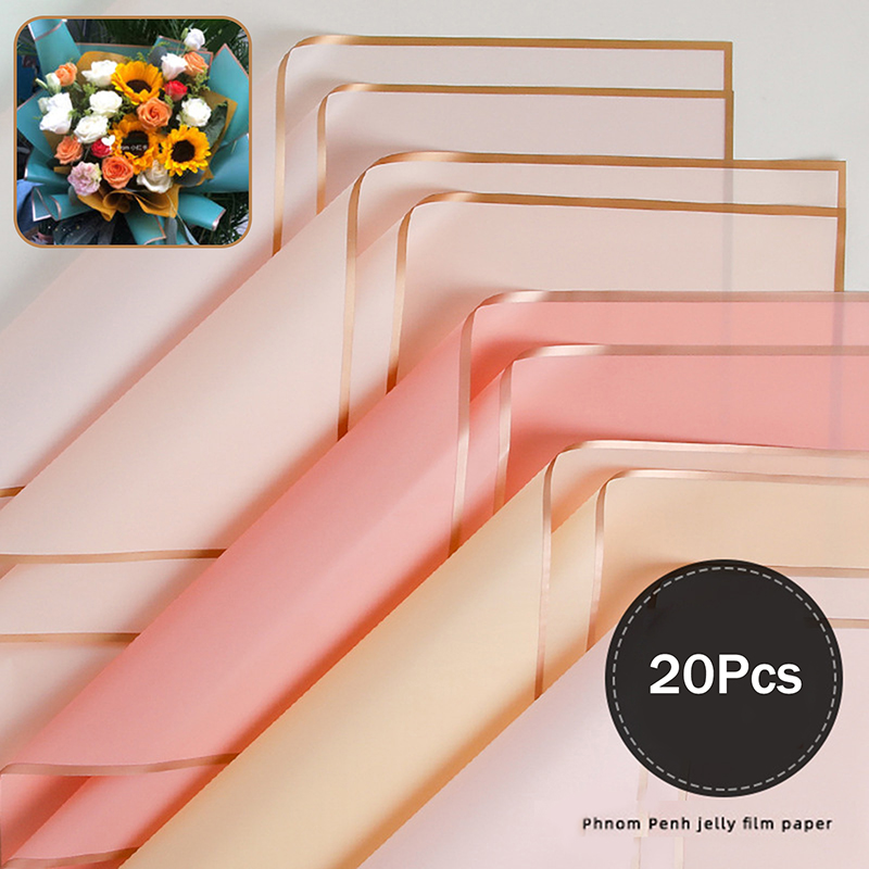 20-pack gouden bloemverpakking - Flower Wrap Kraft recensie en prijs