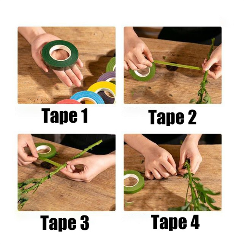 5 Rolls Boeket Bloemen Stem Ta - Florist Supply Ribbon recensie en prijs
