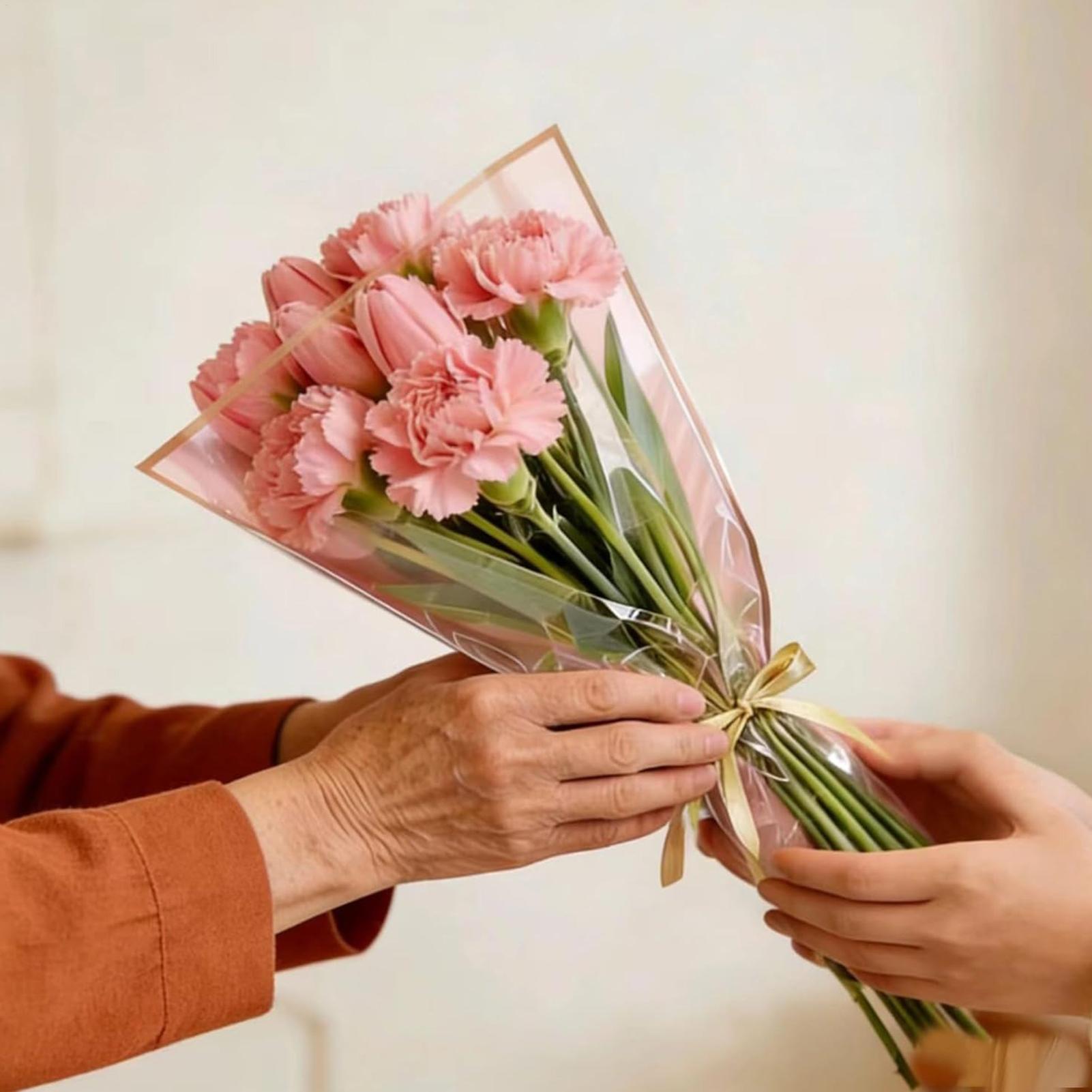 Bloemenverpakkingszakjes 50 st - Florist Supply Ribbon recensie en prijs