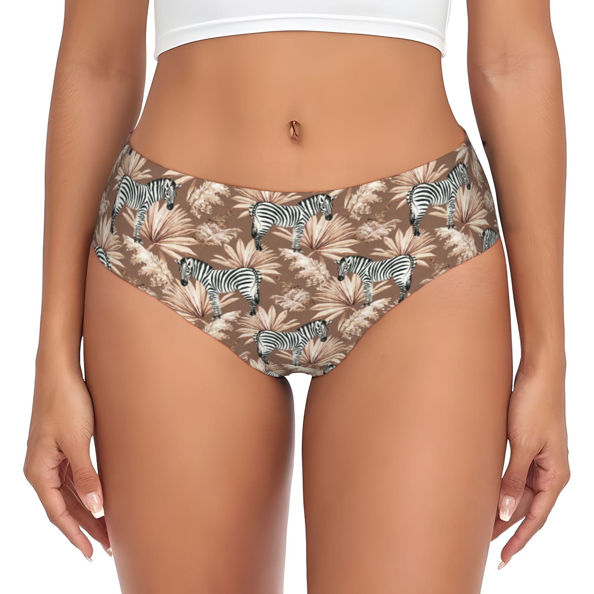 Dames zebra-print met gedroogd - Palm Leaf Dried recensie en prijs