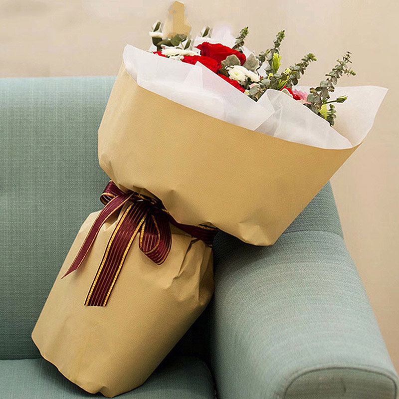 45CM * 1000CM Bruin Kraft-inpa - Flower Wrap Kraft recensie en prijs