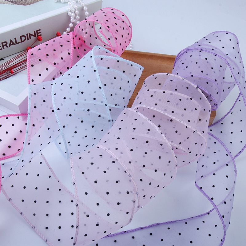 50 Yards Gaas met Stippen Deco - Florist Supply Ribbon recensie en prijs