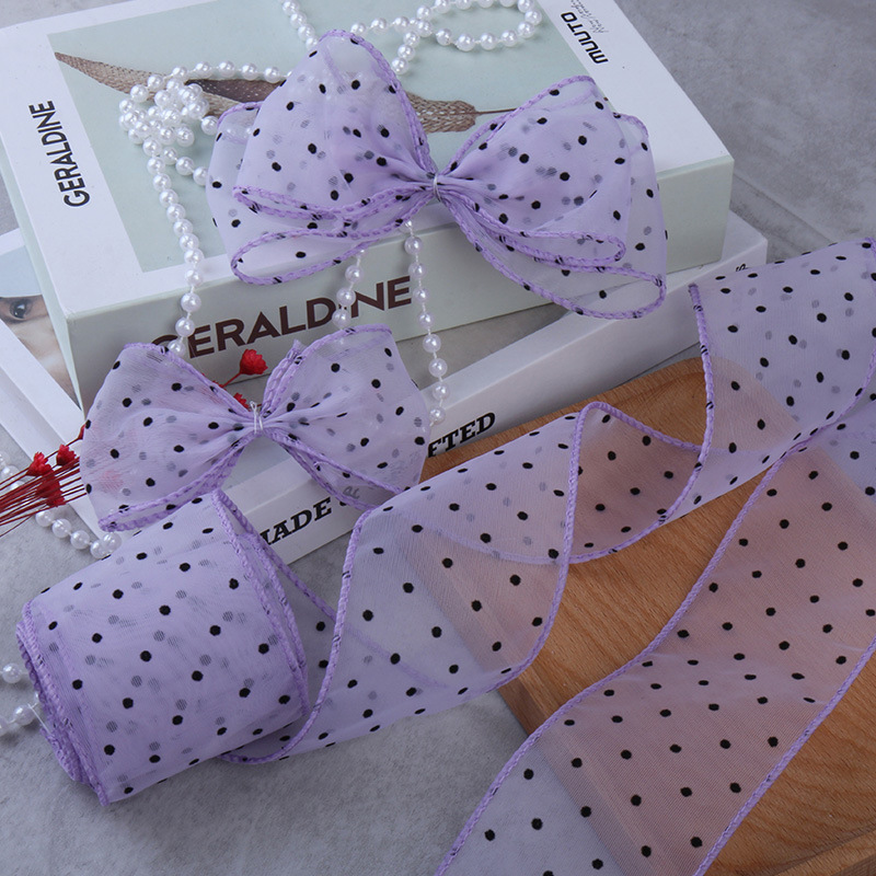 50 Yards Gaas met Stippen Deco - Florist Supply Ribbon recensie en prijs