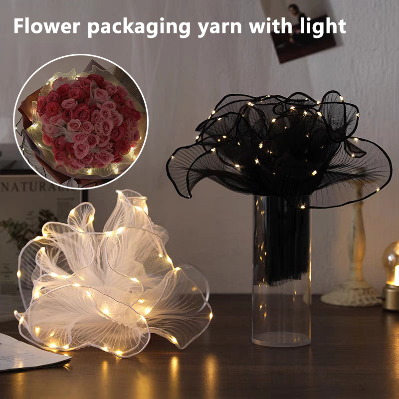 1 stks LED bloem inpakpapier m - Flower Wrap Kraft recensie en prijs