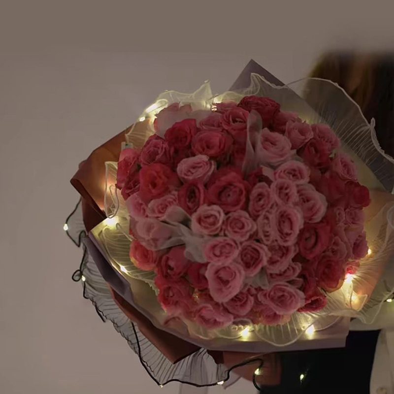 1 stks LED bloem inpakpapier m - Flower Wrap Kraft recensie en prijs