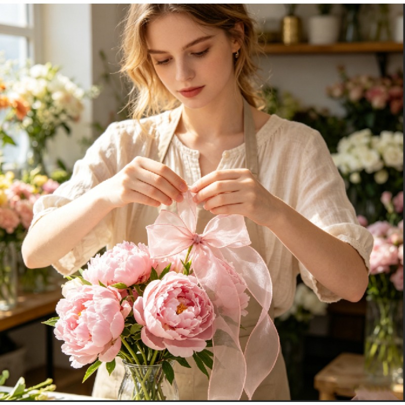 10-yard visstaart lint, bloemv - Florist Supply Ribbon recensie en prijs
