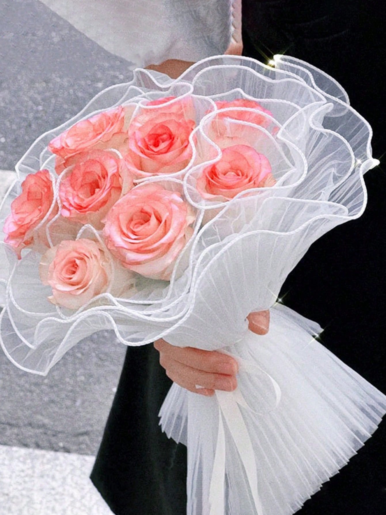 4 yards faux parelrand bloemve - Ae Florist Supply recensie en prijs